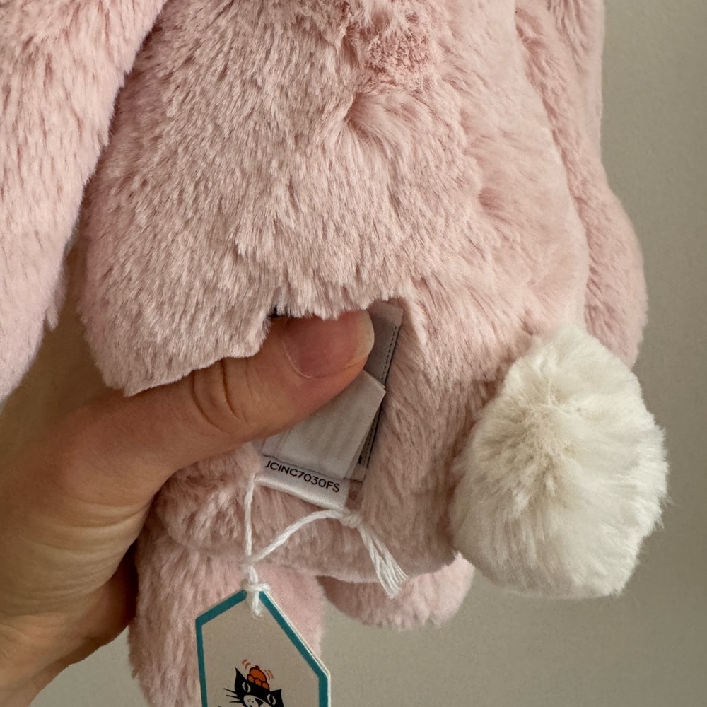 Jellycat Blossom Blush Bunny 'Cherry' Authentic NWT - Picture 5 of 5